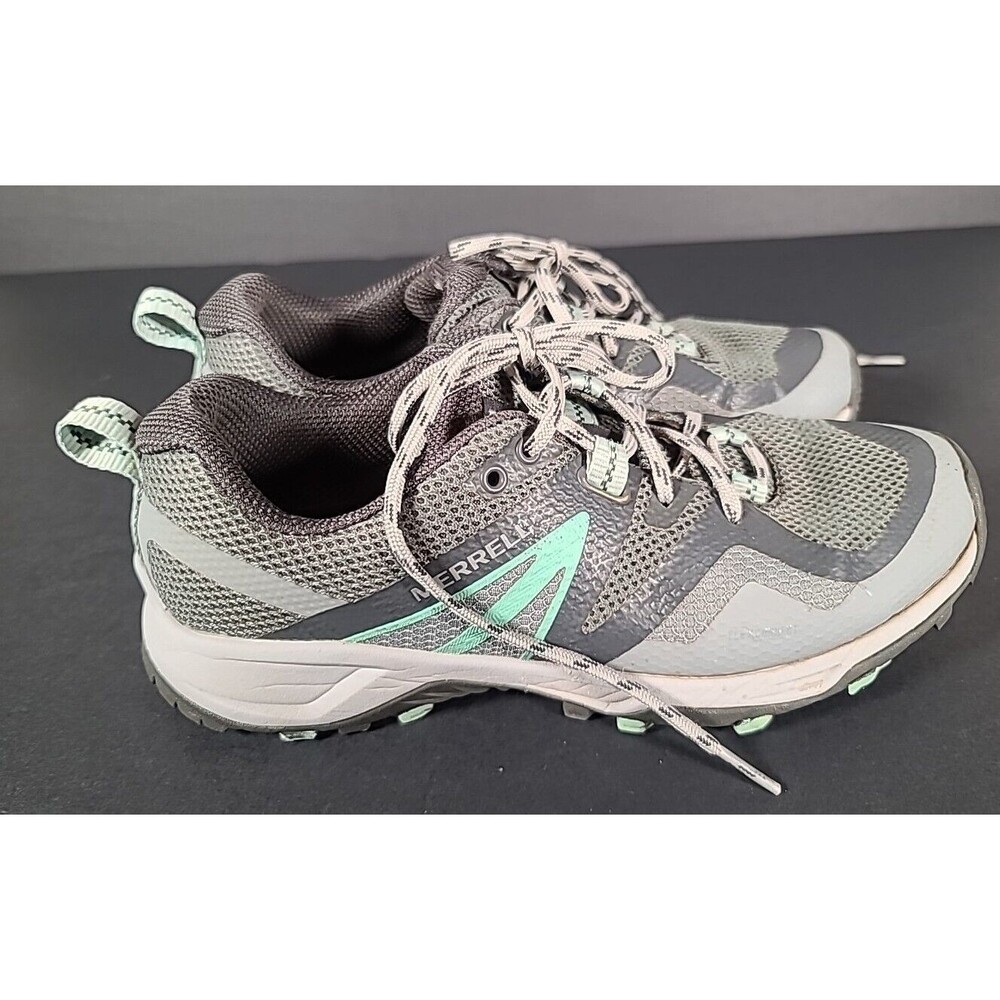 Merrell Women's MQM Flex 2 Hiking Shoes, Rock/Wave, Size 8.5 M Model J035426 - Picture 2 of 16